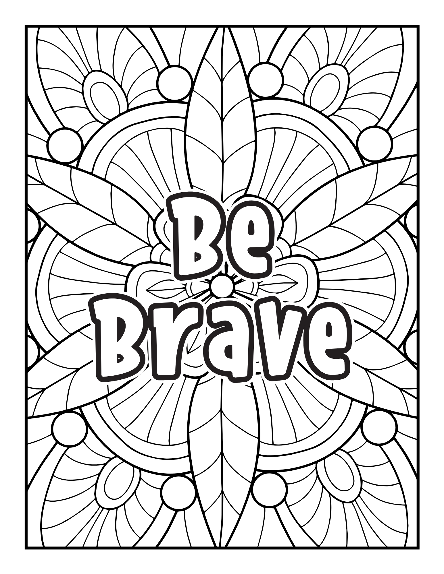 Sadie & Otis Favorite Quotes Mandala Coloring Book