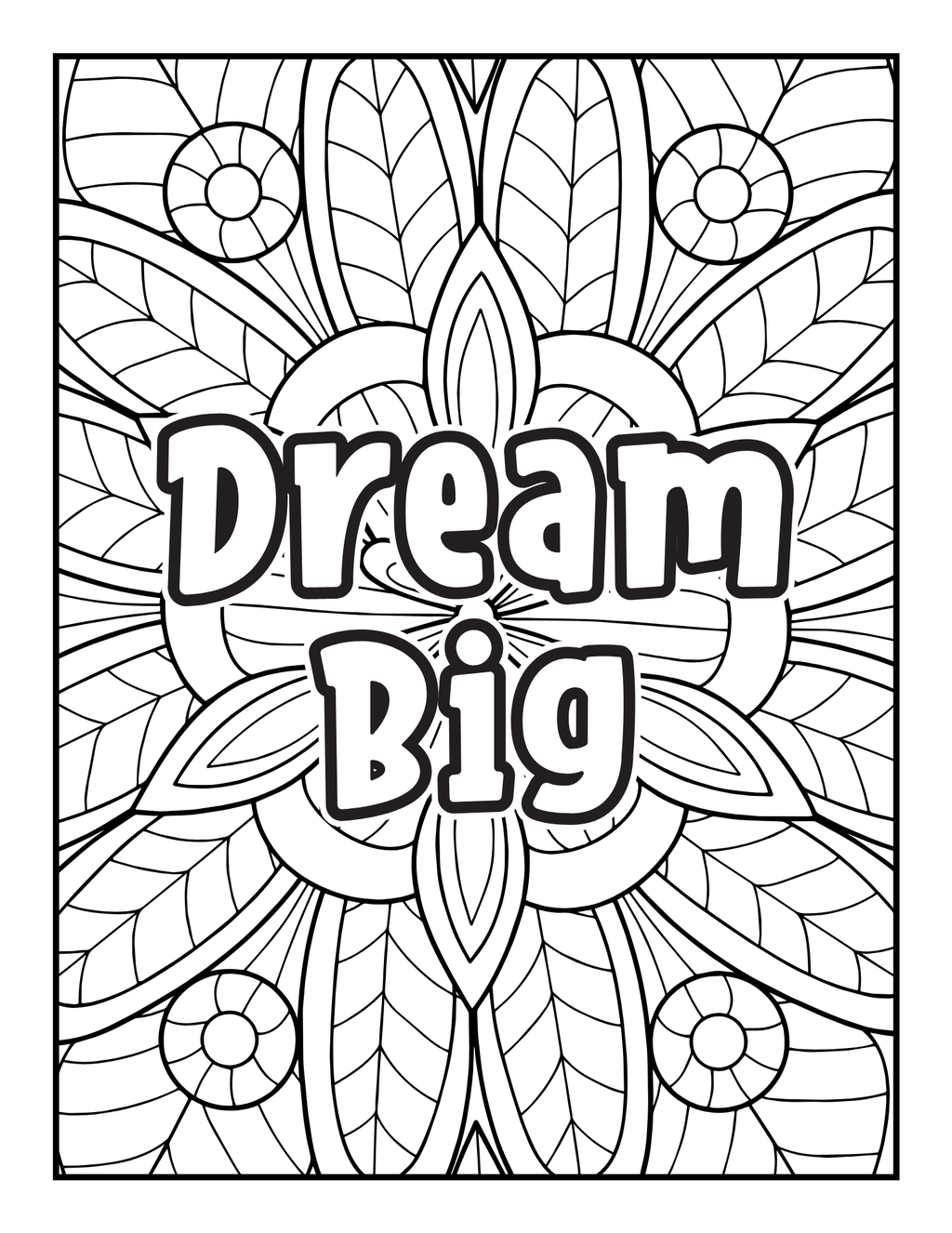 Sadie & Otis Favorite Quotes Mandala Coloring Book