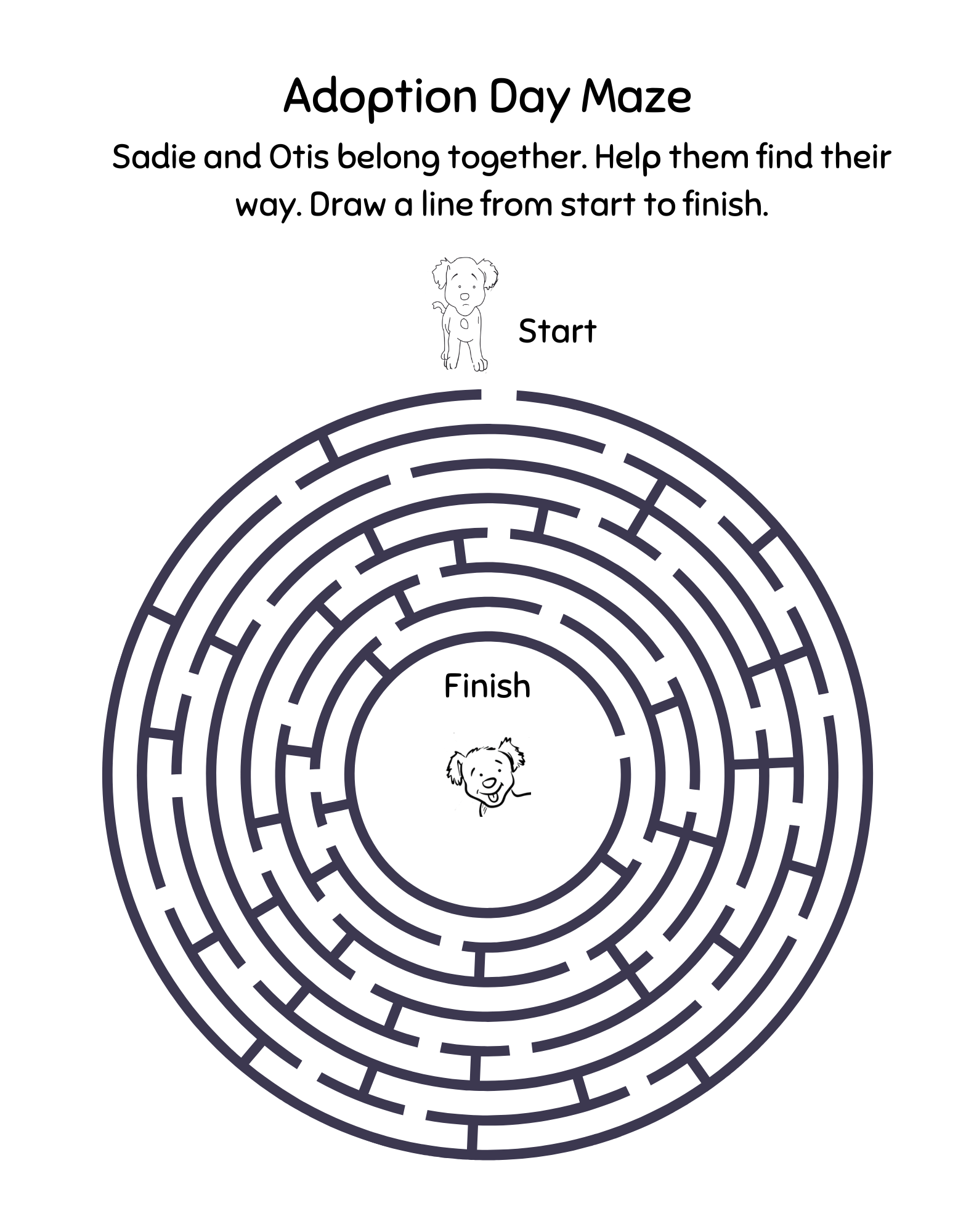 Adoption Day Activity Book Digital