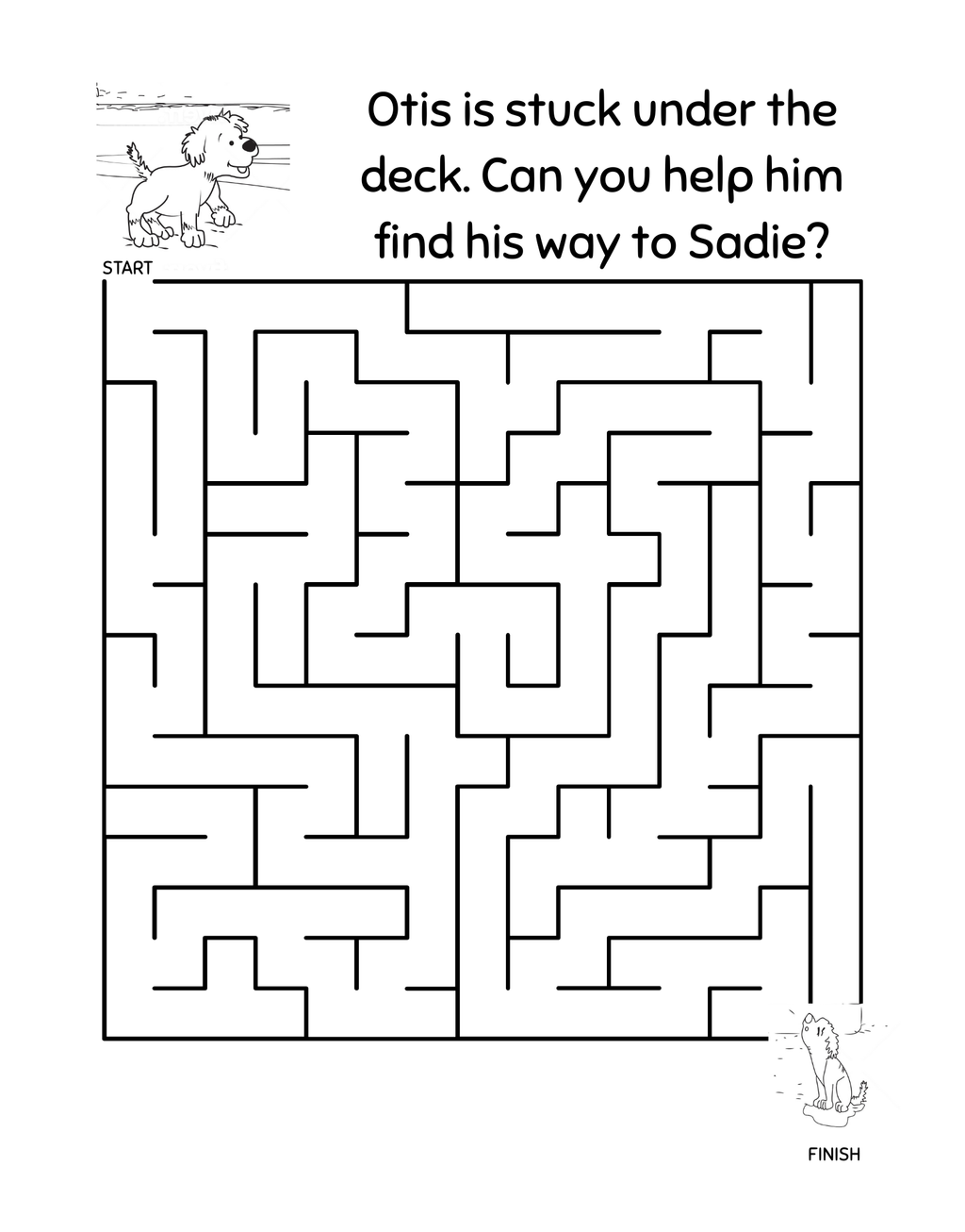 Otis's Big Adventure Activity Book Digital