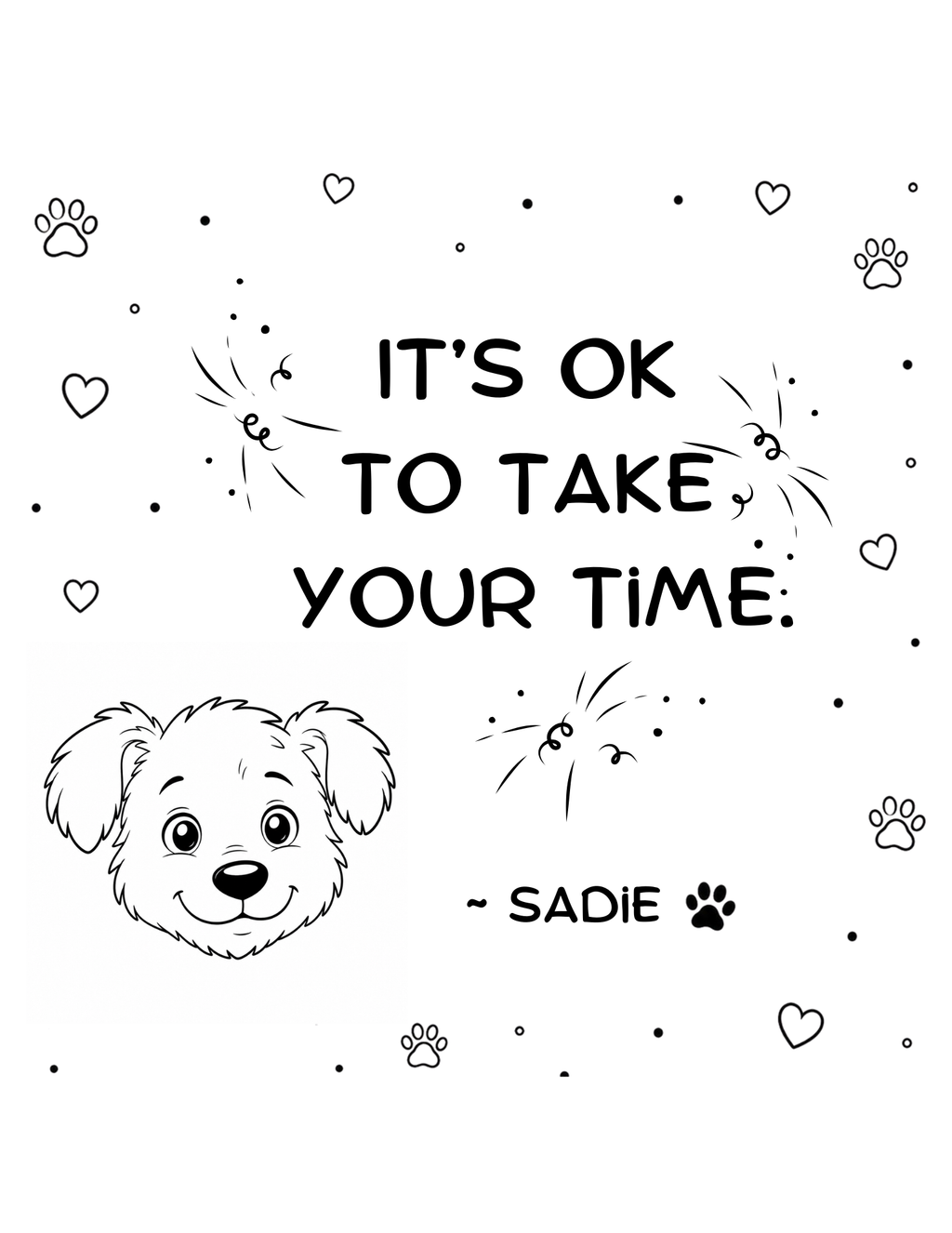 The Adventures of Sadie & Otis Animal Mandala Digital Coloring Book