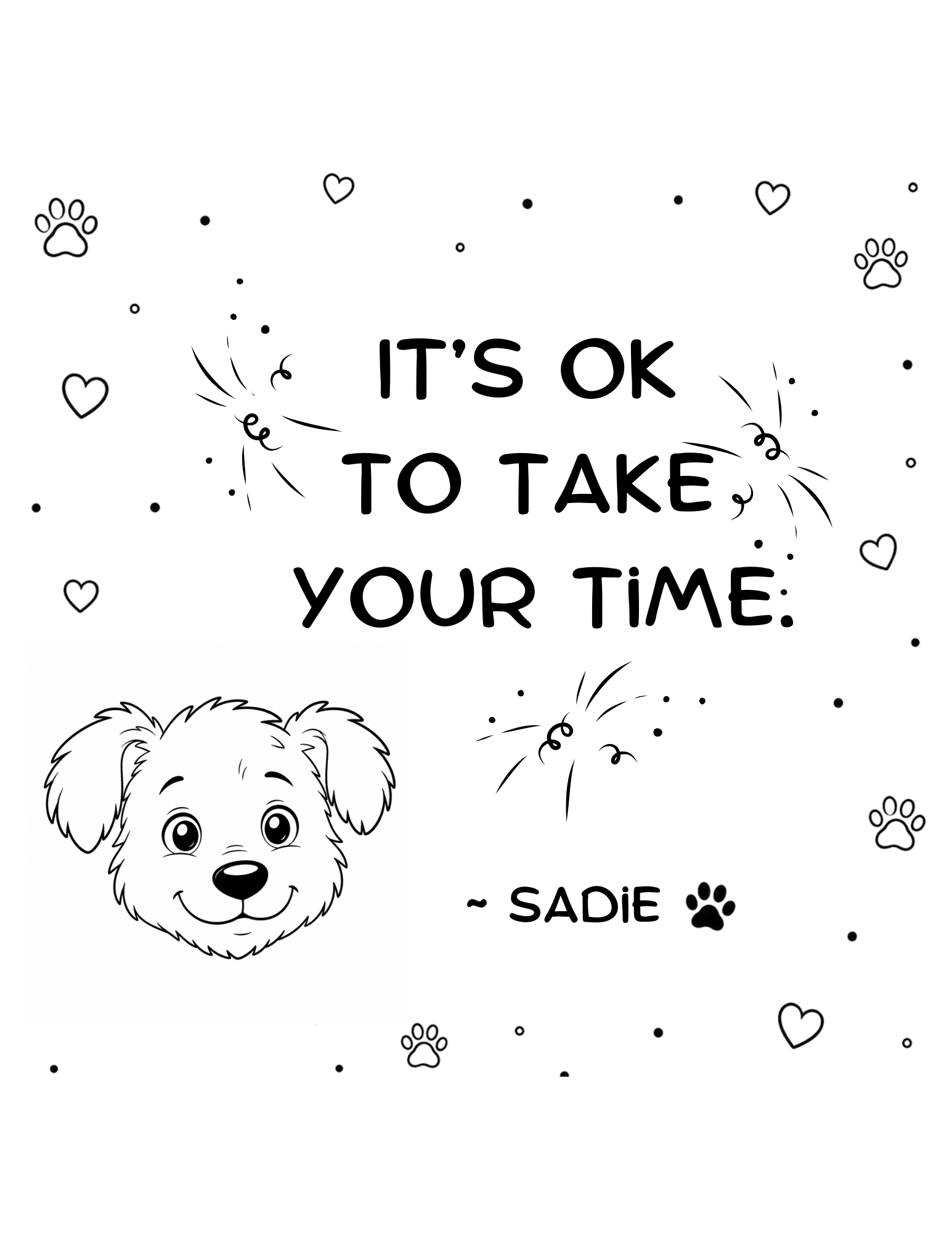 The Adventures of Sadie & Otis Animal Mandala Digital Coloring Book